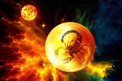 Digital Art Scorpions Scorpio Sci fi Zodiac Planets Cg Nebula ...
