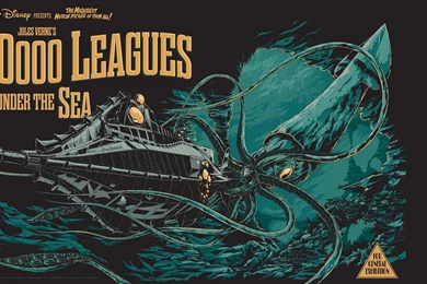 20000 Leagues Under The Sea Disney Squid Giant Squid Submarine ...