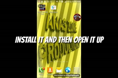 HOW TO MAKE YOUR OWN TEXT LIVE WALLPAPER   YouTube