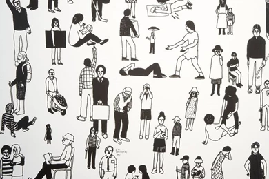 Geoff McFetridge Custom Wallpapers At The Montalbán
