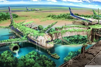 Post apocalyptic Scenery HD Desktop Wallpapers : Widescreen : High ...