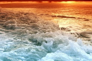 Beautiful Beach Sunset iPhone 5 Wallpapers