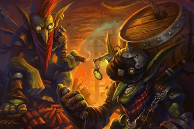 World Of Warcraft, Goblins, Artwork, Techis :: Wallpapers