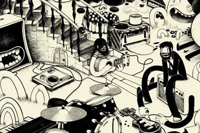 Funky Art iPhone 4s Wallpapers Download