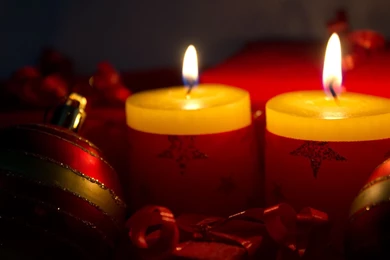 Christmas Candles Wallpapers   Photography Wallpapers