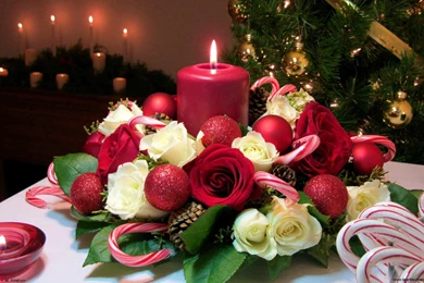 Christmas Candles Wallpapers ~ Toptenpack.com