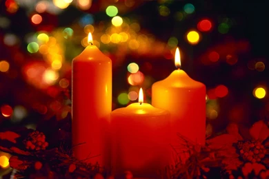 Christmas Candles   Wallpapers, Pictures, Images, Pics, Photos ...