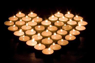 Love Candle Wallpapers, Love Candles