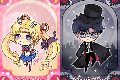 Sailor Moon And Tuxedo Mask By StarMasayume On DeviantArt