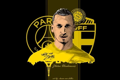 Zlatan Ibrahimovic Wallpapers Vector PSG By Compeng On DeviantArt