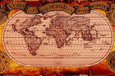 DeviantArt: More Like An Ancient Map By Cutty sark