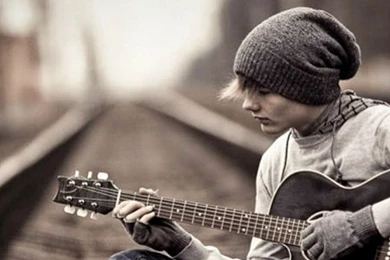 3D Wallpaper] Boy With Guitar Facebook Cover HD Wallpapers Free ...