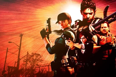 Resident Evil The Mercenaries 3D   Wallpaper.