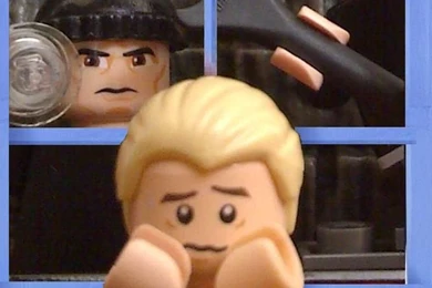 Lego Home Alone Poster