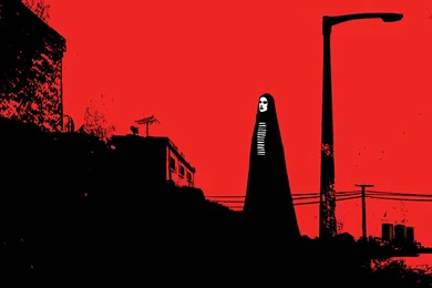 3D Image Of A Girl Walks Home Alone At Night Wallpaper.jpg