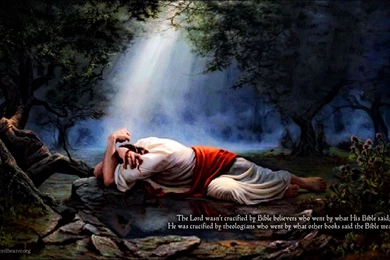 Wallpaper: The Lion Of The Tribe Of Judah In Gethsemane With ...