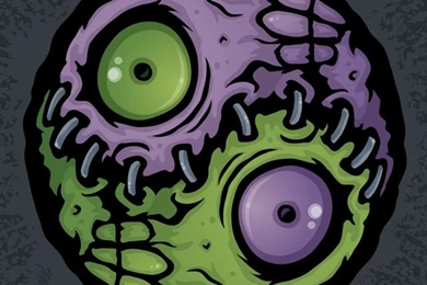 Zombie Yin Yang By John Schwegel
