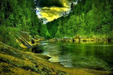 Free Download Hello Kitty Nature Norway Mountain River Cute Best ...