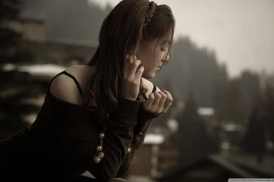 Lonely Girl HD Desktop Wallpapers : High Definition : Fullscreen ...