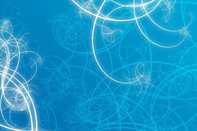 Wallpaper: Tangled Cyan