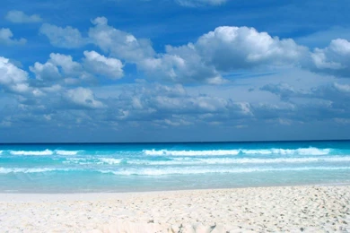 Stunning view from the caribbean beach background 1680x1050 ...