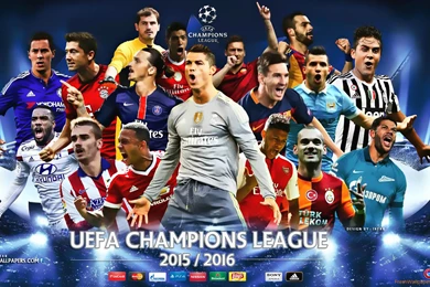 UEFA Champions League 2015 2016 Football Star Players Wallpapers ...