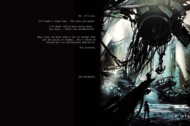 Lisovzmesy: Portal 2 Logo Wallpapers