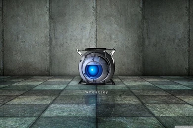 Portal 2 Wheatley HD Desktop Wallpapers : Widescreen : High ...