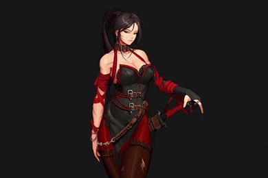 Hot Anime Warrior Girl Wallpapers