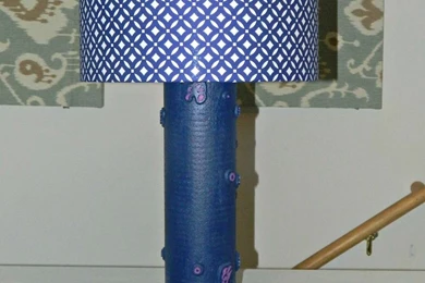 TUTORIAL: WALLPAPER LAMPSHADE — I Like That Lamp