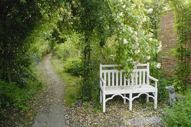 Garden In The English Style Wallpapers And Images   Wallpapers ...