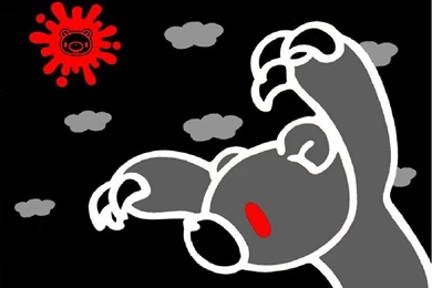 Tietasanel: Gloomy Bear Wallpapers