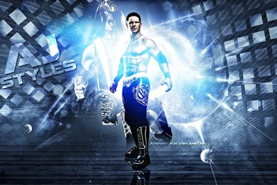 AJ Styles By VSplanet On DeviantArt
