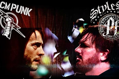 AJ Styles And CM Punk By BloodFromHate On DeviantArt