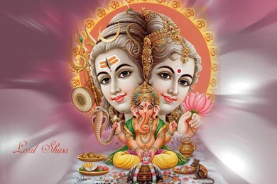 Download Lord Ganesha Lord Shiva Parvati Wallpapers Full HD ...
