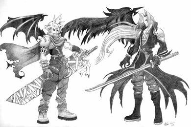 Cloud VS Sephiroth   COLORS By Cloudyfan On DeviantArt