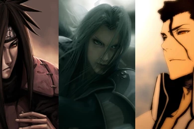 Bleach Naruto: Shippuden Sephiroth Aizen Sousuke Crossovers Uchiha ...