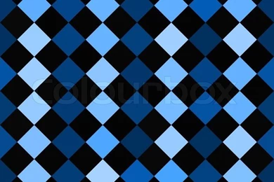 A Blue And Black Checkered Squares Texture That Tiles Stock Photo