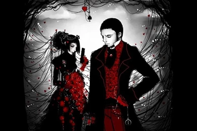 Gothic Love Couple Romance Picture And Wallpapers