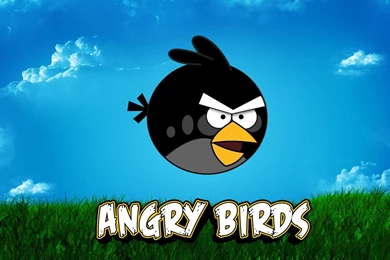 Black Angry Birds Eggs Wallpapers