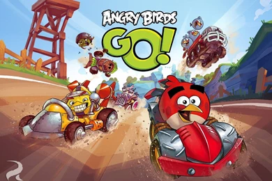 Angry Birds Go   Wallpaper.