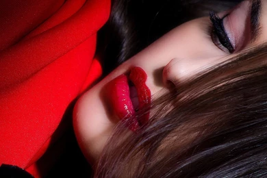 Red Lips HD Wallpaper, Red Lips Backgrounds