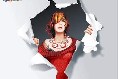 1600x1200 Red Haired Girl Desktop PC And Mac Wallpapers