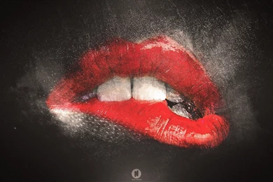 Red Lips Girl Artwork HD Wallpapers   FreeWallsUp