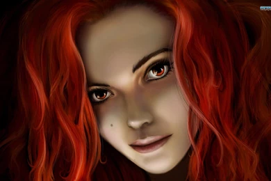 Red Haired Girl Wallpapers   Fantasy Wallpapers