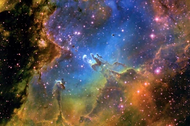 1080P Eagle Nebula   Pics About Space