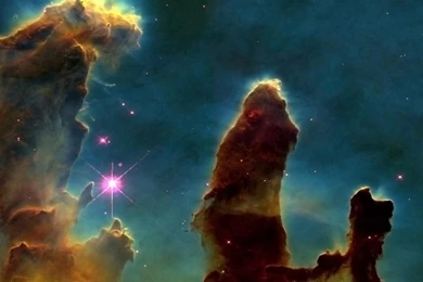 Eagle Nebula Hubble Pillars Of Creation Outer Space Stars ...