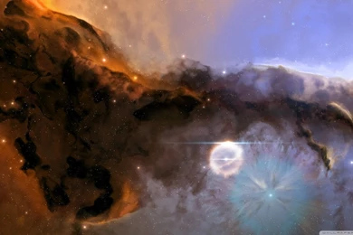 Eagle Nebula Art HD Desktop Wallpapers : High Definition : Mobile