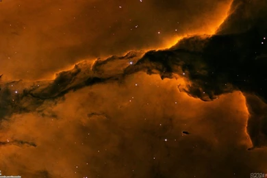 Stellar Spire In The Eagle Nebula Wallpapers