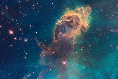 Bird In The Eagle Nebula   Pics About Space